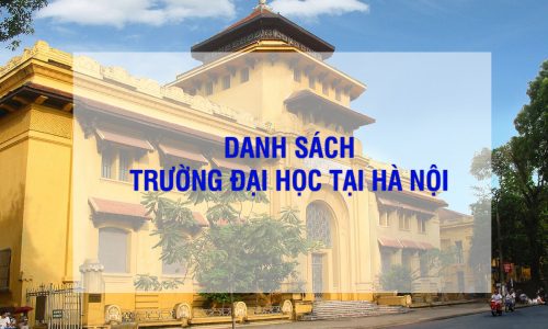 Danh sách các trường Đại học ở Hà Nội
