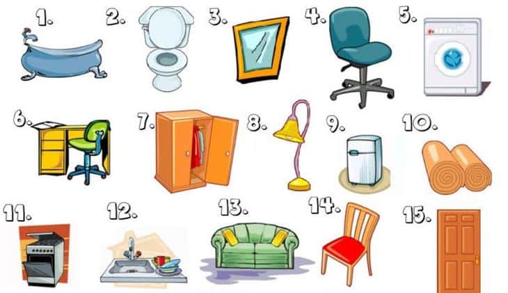 Từ vựng tiếng Anh chủ đề Nhà cửa