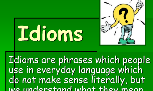 156 idiom thông dụng trong tiếng Anh