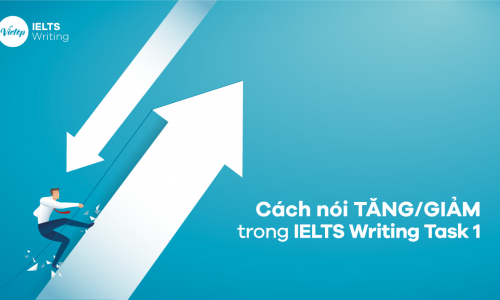 Cách nói tăng/giảm để miêu tả biểu đồ trong IELTS Writing Task 1