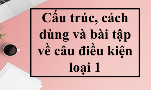 Câu điều kiện loại 1 trong tiếng Anh: Cấu trúc + Bài tập