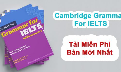 Tải Cambridge Grammar for IELTS PDF miễn phí