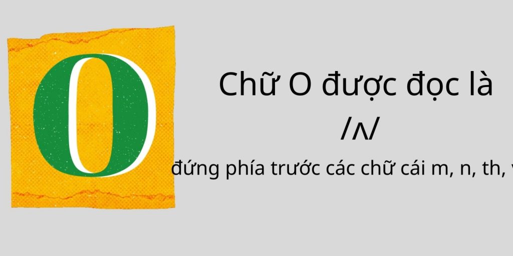 Cách phát âm chữ O trong tiếng anh