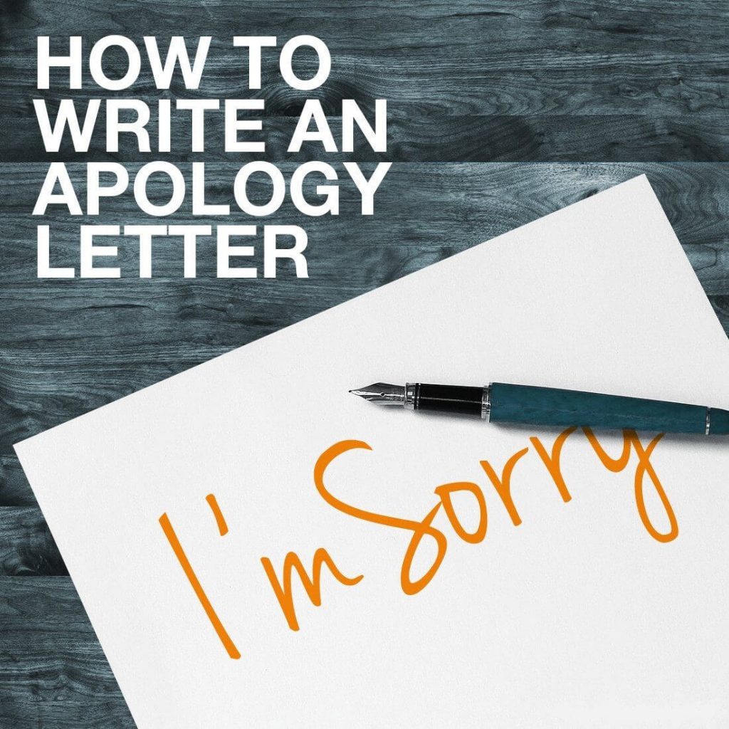 Cách viết thư xin lỗi khách hàng bằng tiếng anh